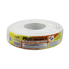 Кабель коаксиальный RG-6U, 75Ом, CCS/Al/Al, 48%, 50м, INDOOR, белый PROconnect