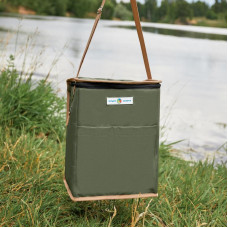 Сумка-холодильник (термосумка) 15л, 2 слоя утепления ЧЕТЫРЕ СЕЗОНА