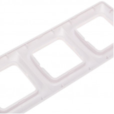 DEA Рамка 3-я горизонтальная Бел KRANZ