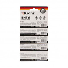 Бита PH 1x50 мм для шуруповерта сталь S2 5 шт. (лента) Kranz