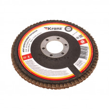 Круг лепестковый торцевой, P60, 115х22,2мм KRANZ