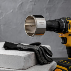 Коронка алмазная 70мм по керамограниту с центровочным сверлом KRANZ