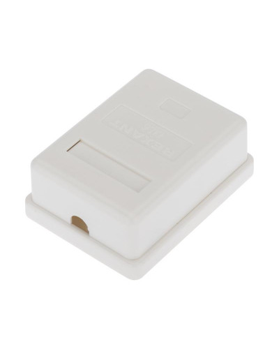 Розетка компьютерная внешняя, 1-порт FTP RJ-45 (8P8C), CAT 6 REXANT