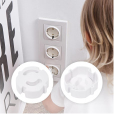 Заглушки для розеток, 3,7х3,6х1,4 см, ABS (6 шт/уп) HALSA