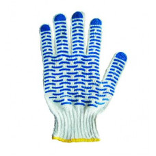 Перчатки х/б с покрытием ПВХ «Волна», 5 нитей, 7,5 класс вязки, 54-56 г