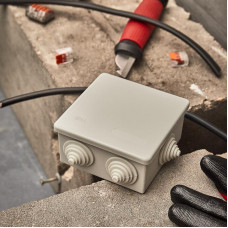 Коробка распаячная ОУ 85х85х40 мм, IP44 REXANT