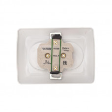 DEA Розетка 2-ая керамика б/з с/у 10А Бел KRANZ