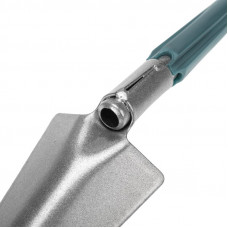 Совок садовый широкий с цельнометаллической ручкой покрытой пластиком ЧЕТЫРЕ СЕЗОНА