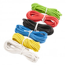 Набор автопровода «Радуга» 1х1,00мм, 6 цветов (белый, желтый, зеленый, красный, синий, черный) по 3м REXANT