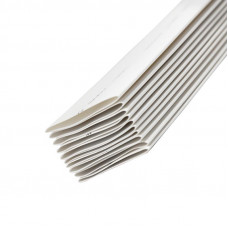 Трубка термоусаживаемая ТУТ нг 40,0/20,0мм, белая, упаковка 10 шт. по 1м REXANT