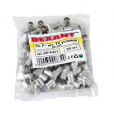 Переходник угловой гнездо F – штекер TV REXANT