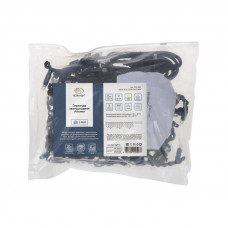 Гирлянда светодиодная Бахрома (Айсикл) 3,2х0,6м 88 LED ТЕПЛЫЙ БЕЛЫЙ черный каучук 3,3мм IP67 эффект мерцания 230В нужен блок 315-000 NEON-NIGHT