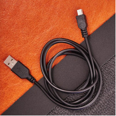 Кабель USB-A – mini USB, 1А, 1м, ПВХ, черный REXANT