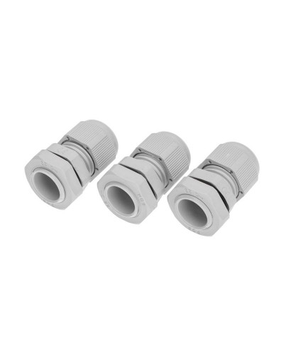 Кабельный ввод PG-9 (4-8мм) серый, комплект (3 шт/уп) REXANT
