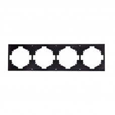 Рамка STRONG 4-постовая антрацит KRANZ