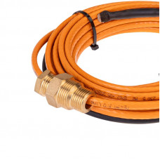 Кабель греющий саморегулирующийся пищевой 10HTM2-CT, готовый комплект в трубу, 8м/80Вт REXANT