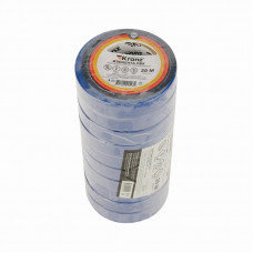 Изолента ПВХ 0,13х15мм, 20м, синяя KRANZ