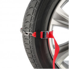 Цепи (браслеты) противоскольжения для легковых автомобилей, однорядные, 4 шт. REXANT