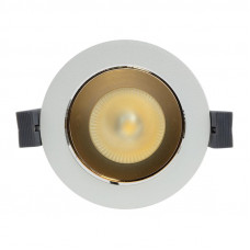 Светильник встраиваемый поворотный REXANT Horeca Dark Light с антиослепляющим эффектом 12 Вт 4000 К LED GOLD