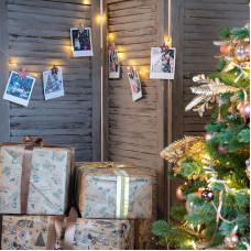 Деревянные прищепки Звездочки 16x4,5x1,3 cм, розовые, 6 шт, NEON-NIGHT