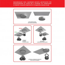 Неодимовый магнитный диск 20х5мм, с зенковкой 10х4,5мм (2 шт/уп) REXANT
