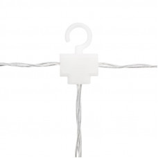 Дождь (занавес) Wi-Fi 3х3 м, прозрачный ПВХ, 180 LED RGB, не соединяется