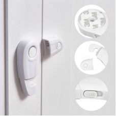 Внешний замок-блокиратор для створок шкафов, 4х9,6 см (2 шт/уп) HALSA