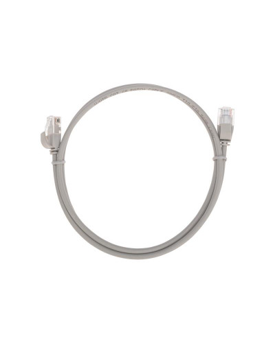 Патч-корд U/UTP, CAT 6A (10G), RJ45-RJ45, 28AWG, LSZH, серый, 1м REXANT