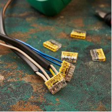 2273-245 Экcпресс-клемма с пастой, 5-проводная до 2,5 мм², (6 шт/уп)  WAGO