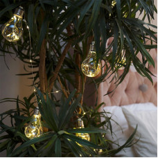 Гирлянда светодиодная Ретро-лампы , 3 м, ТЕПЛЫЙ БЕЛЫЙ