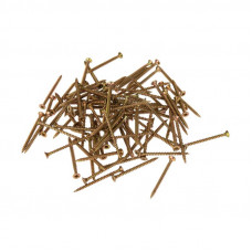 Саморез универсальный 3,0х40 мм, желтый цинк, короб (200 шт/уп) KRANZ