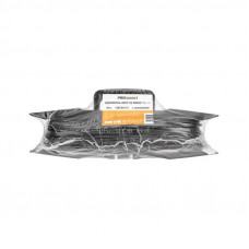 Удлинитель-шнур на рамке ПВС 3х0,75мм², 30м, с/з, 6А, 1300Вт, IP20, черный PROconnect