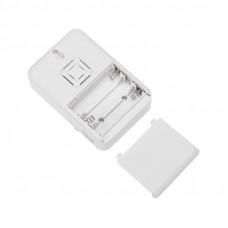 Беспроводной дверной звонок c цифровым кодированием переливающийся 38 мелодий 150м IP44 (белый/красный) REXANT