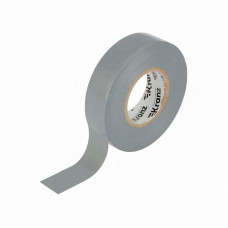 Изолента ПВХ профессиональная, 0,18х19мм, 20м, серая KRANZ