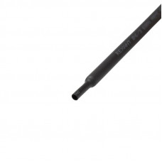 Трубка термоусаживаемая ТУТ нг 6,0/3,0мм, черная, упаковка 50 шт. по 1м REXANT