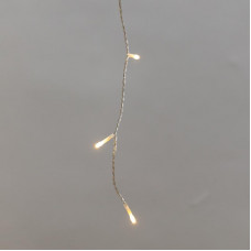 Гирлянда светодиодная Айсикл (бахрома) 10х0,6м, с эффектом мерцания, прозрачный провод, IP44, 230В, диоды ТЕПЛЫЕ БЕЛЫЕ, 238LED NEON-NIGHT