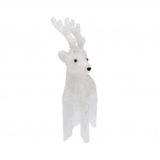 Акриловая светодиодная фигура Северный олень 45 см, 100 светодиодов, IP65, понижающий трансформатор в комплекте NEON-NIGHT