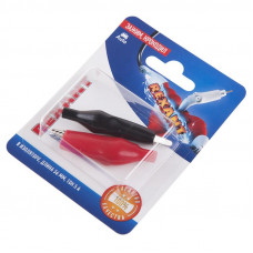 Зажим крокодил в изоляторе, длина 56мм, ток 5A, 2 шт. REXANT