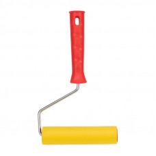 Валик для прикатки обоев резиновый, ширина ролика 150 мм, ручка 6 мм REXANT