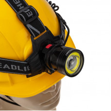 Фонарь налобный NEW AGE, четырехрежимный, поворотный, с регулируемым фокусом REXANT