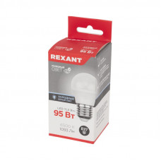 Лампа светодиодная Шарик (GL) 11,5Вт E27 1093Лм 6500K холодный свет REXANT