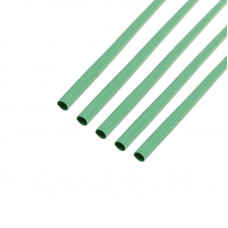 Трубка термоусаживаемая ТУТ нг 5,0/2,5мм, зеленая, упаковка 50 шт. по 1м REXANT