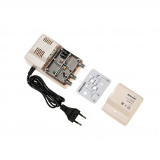 Антенный усилитель ТВ сигнала на 2 выхода, RX-200 REXANT