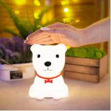 Силиконовый ночник Щенок