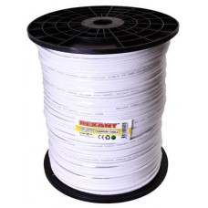 Кабель ККСВ-В+2х0,5 мм, 305 м, белый, REXANT
