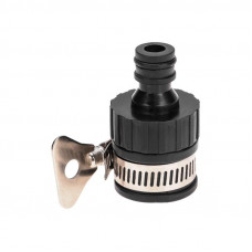 Адаптер пластмассовый, 3/4', с внешним хомутом ЧЕТЫРЕ СЕЗОНА