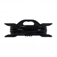 Удлинитель-шнур на рамке ПВС 2х0,75, 10м, б/з, 6А, 1300Вт, IP20, черный (Сделано в России) PROconnect