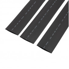 Трубка термоусаживаемая ТУТ нг 60,0/30,0мм, черная, упаковка 10 шт. по 1м REXANT