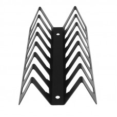 Кронштейн для хранения дисков настенный, черный REXANT