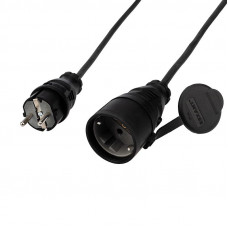 Удлинитель-шнур КГ 3х1,5, 10м, морозостойкий, с/з, 16А, 3500Вт, IP44 (Сделано в России) REXANT